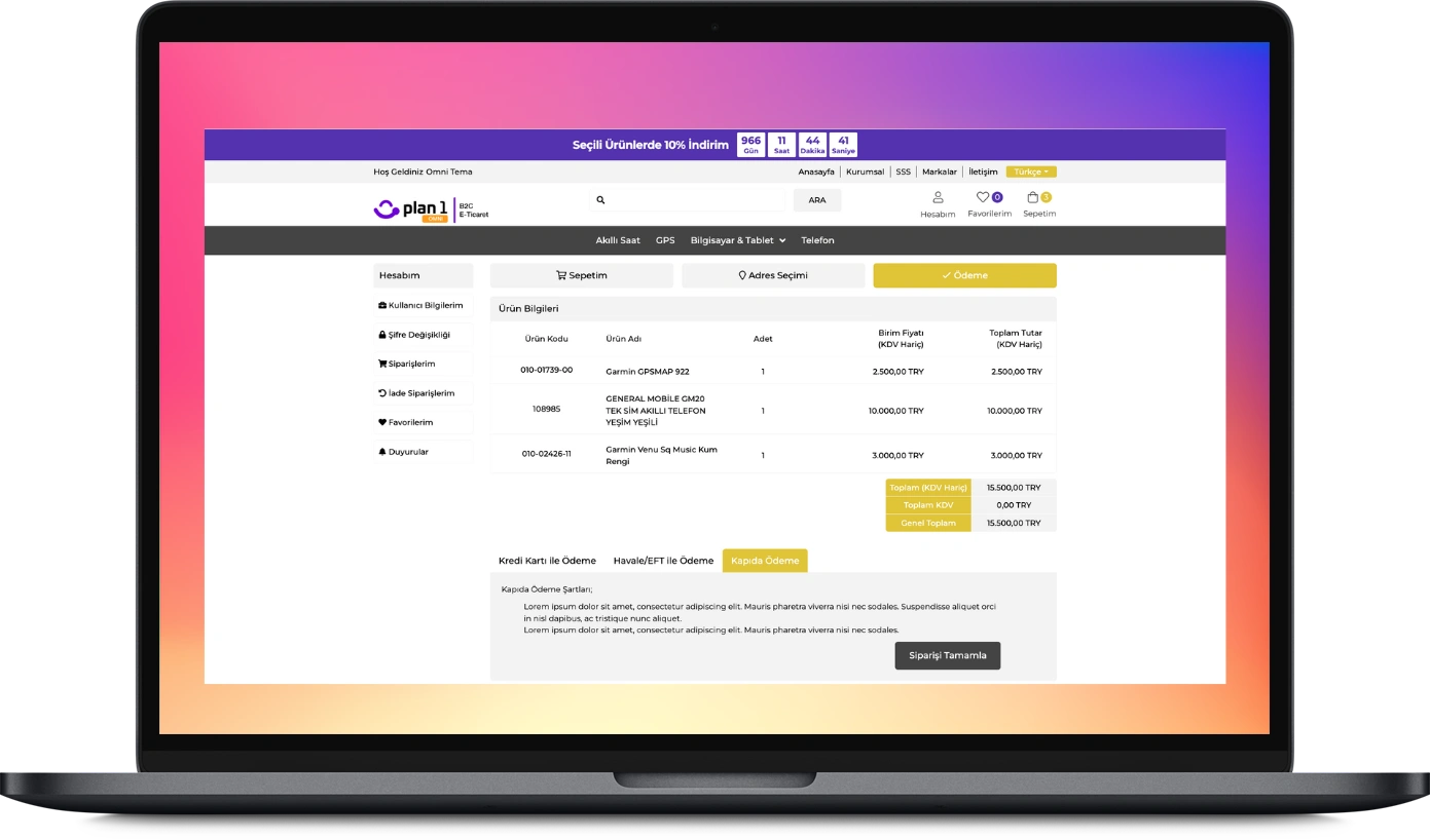 Kolay Ödeme Altyapısı Entegrasyonu